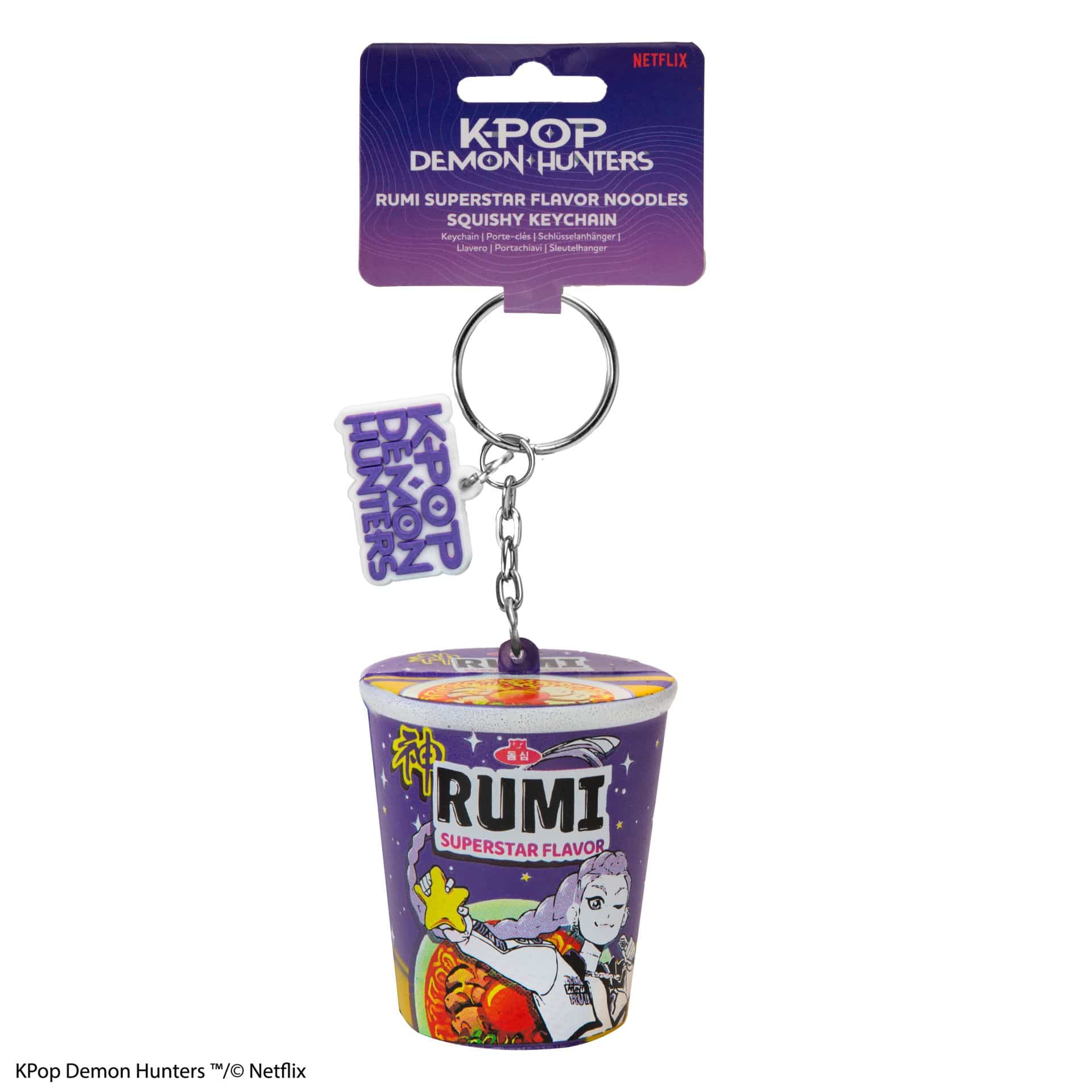 CINEREPLICAS: KPOP DEMON HUNTERS - RUMI SUPERSTAR FLAVOR NOODLES obesek 4895205625259