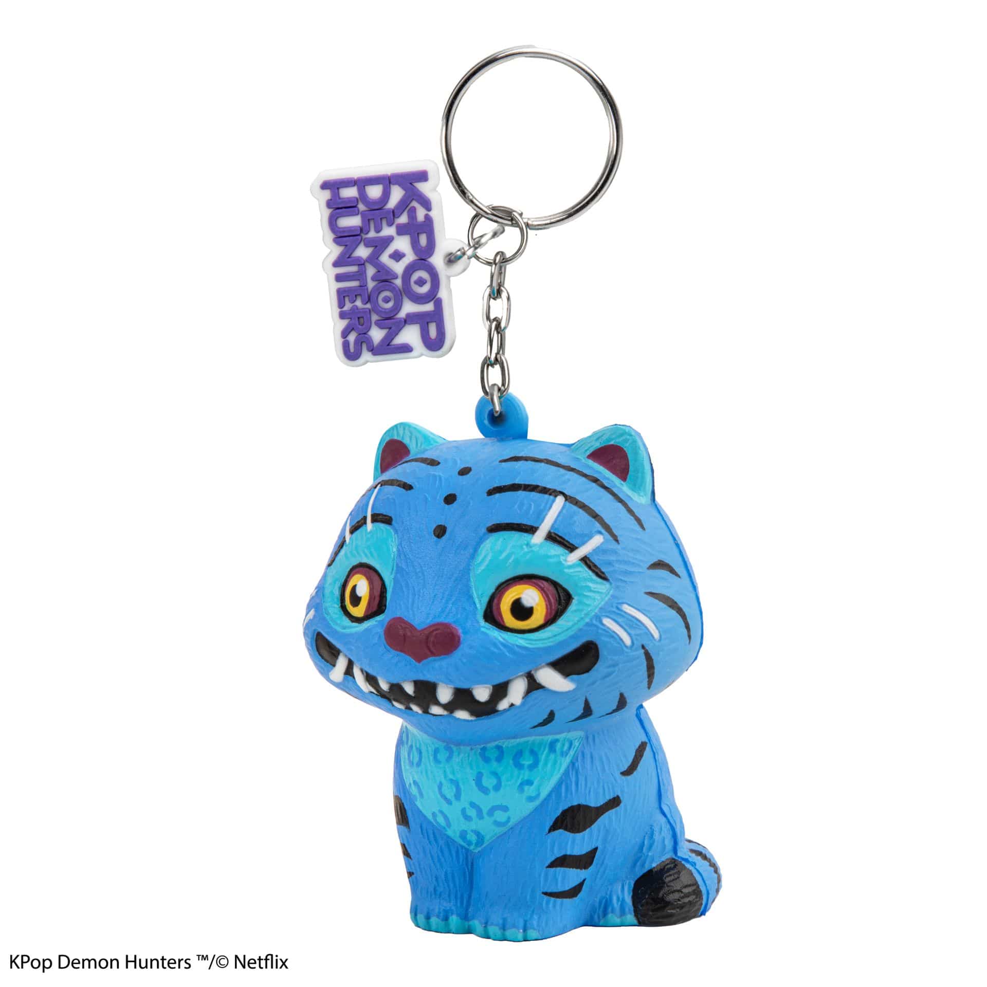 CINEREPLICAS: KPOP DEMON HUNTERS - SQUISHY KEYCHAIN  - DERPY TIGER obesek 4895205626256
