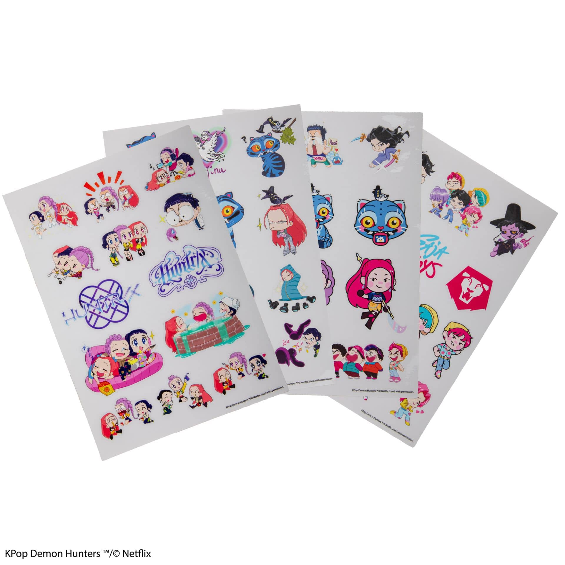 CINEREPLICAS: KPOP DEMON HUNTERS - STICKERS - KPOP DEMON HUNTERS nalepke 4895205624849