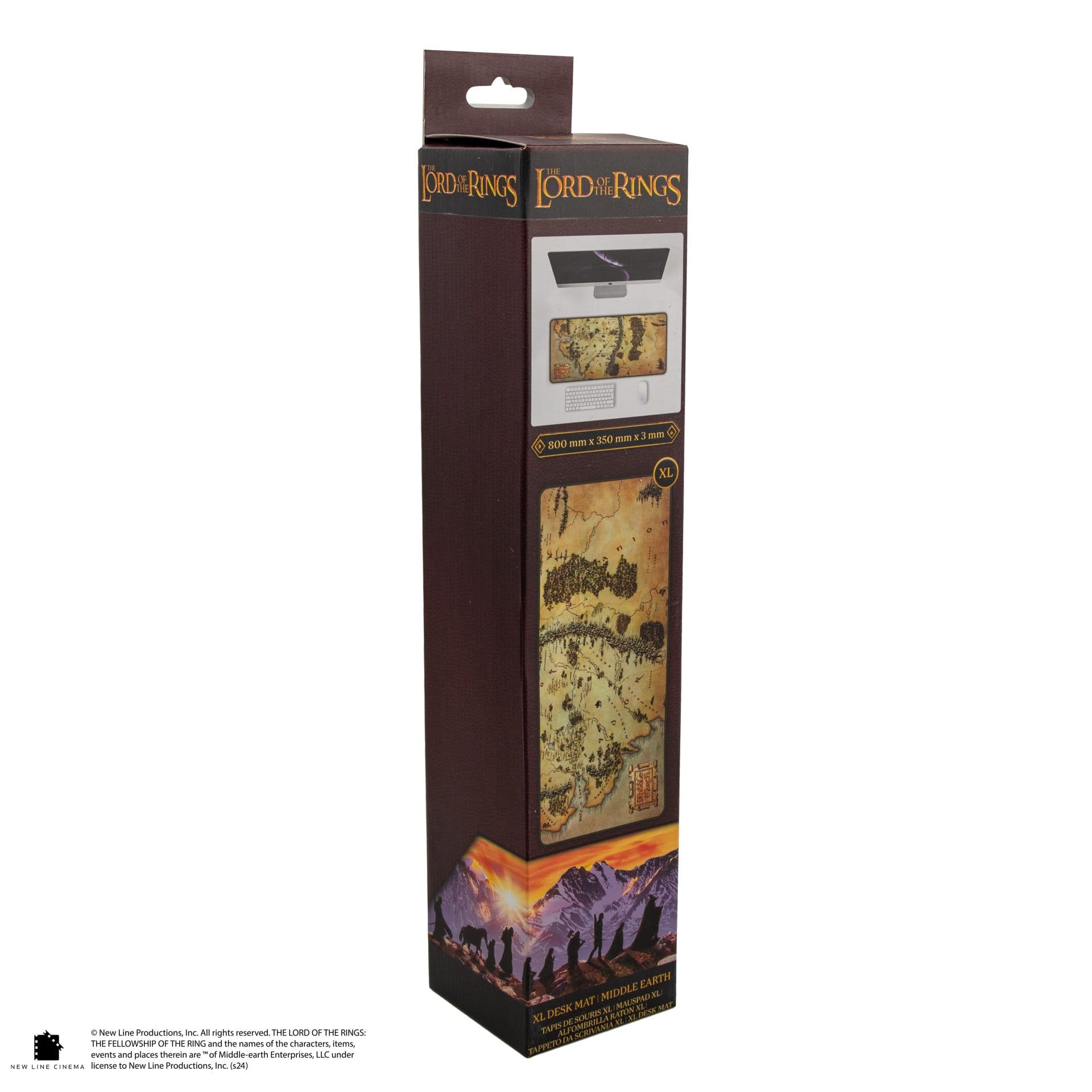 CINEREPLICAS: LOTR - DESK MAT - MIDDLE EARTH MAP podloga 4895205619470
