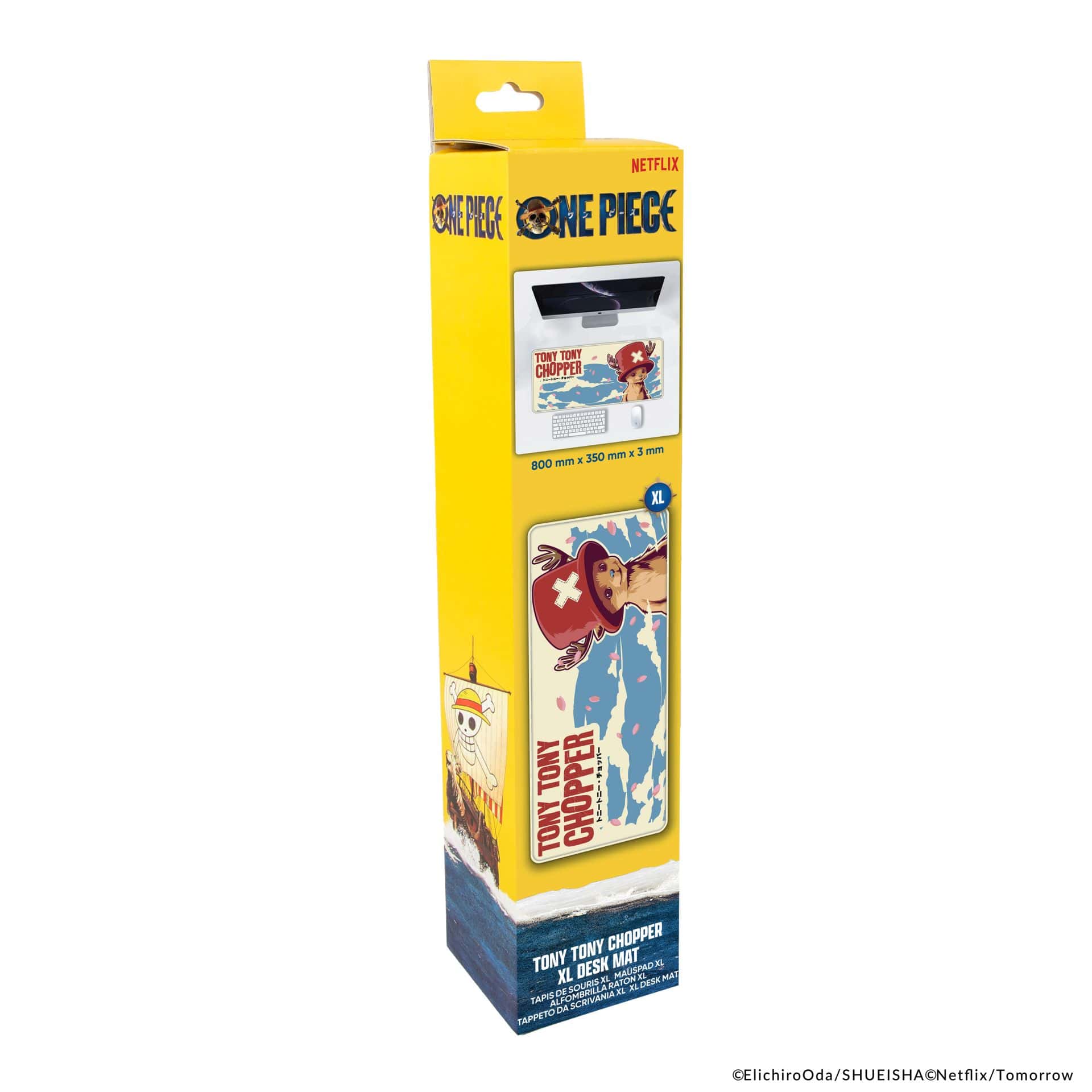 CINEREPLICAS: ONE PIECE - DESK MAT XL - TONY TONY CHOPPER podloga 4895205624634