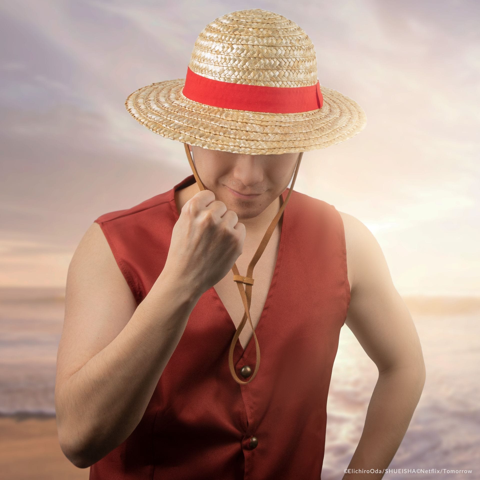 CINEREPLICAS: ONE PIECE - STRAW HAT - LUFFY slamnik 4895205618787