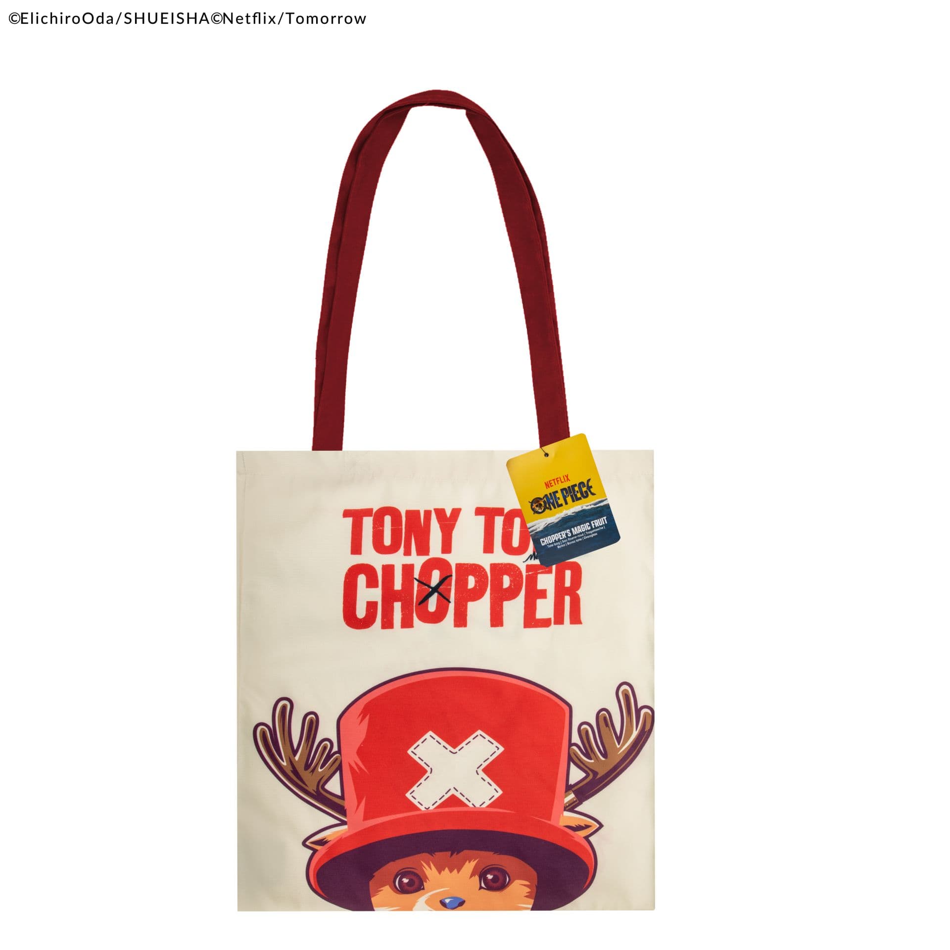 CINEREPLICAS: ONE PIECE - TOTE BAG - CHOPPER'S MAGIC FRUIT torbica 4895205623613