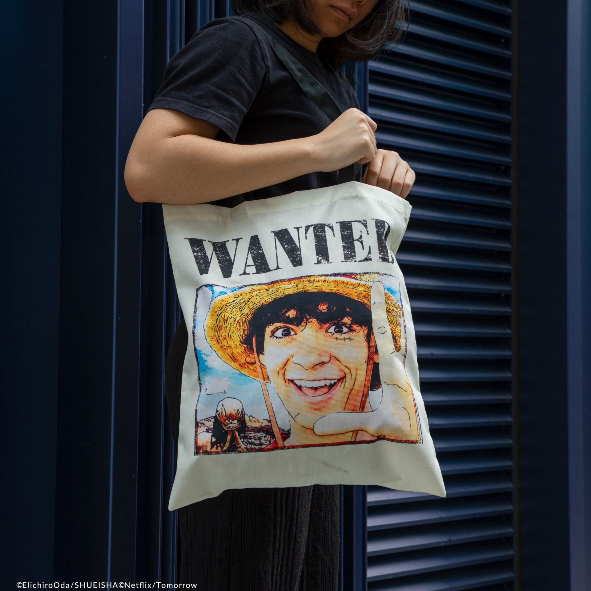 CINEREPLICAS: ONE PIECE - TOTE BAG - WANTED LUFFY torbica 4895205618572