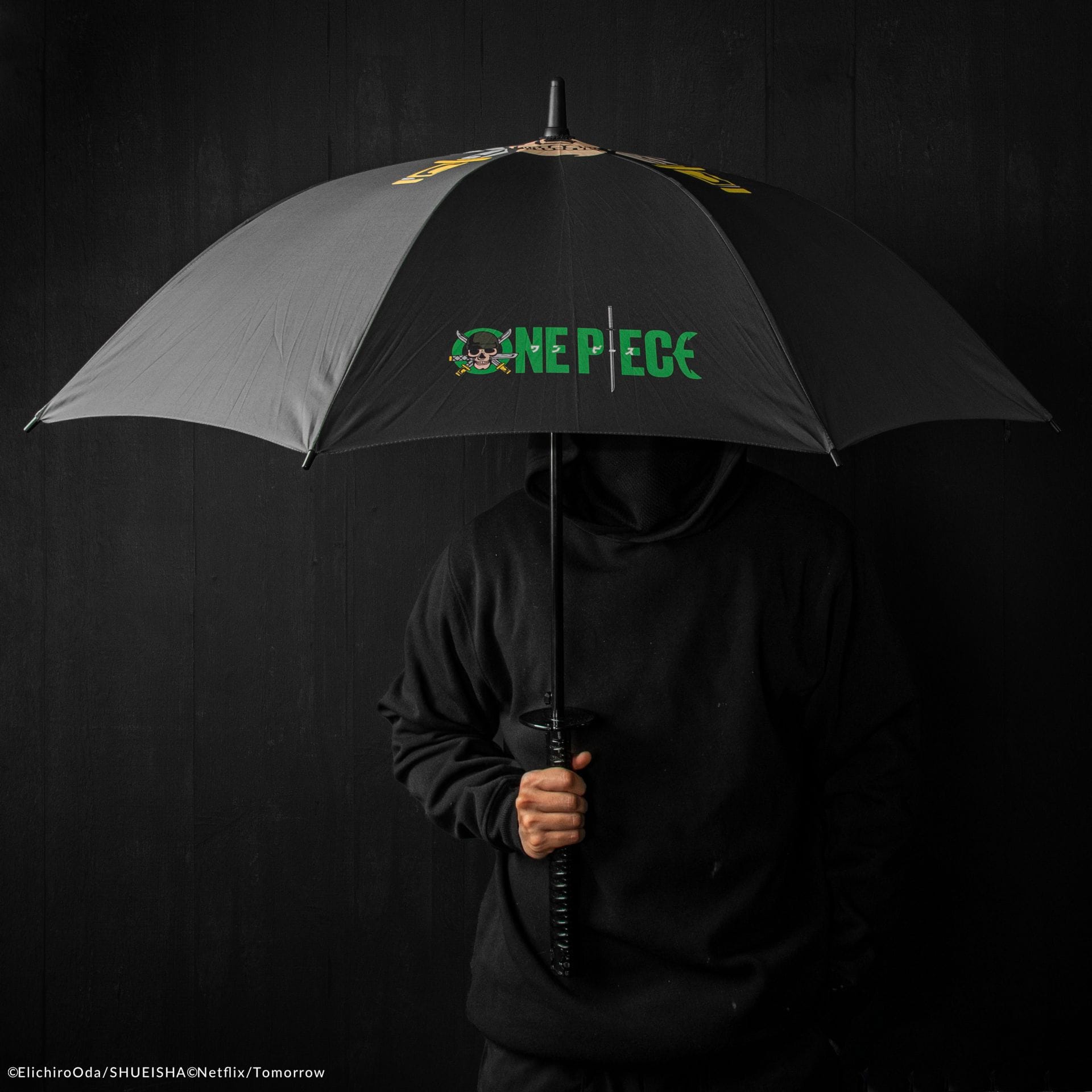 CINEREPLICAS: ONE PIECE - UMBRELLA - ZORO'S BLACK KATANA dežnik 4895205618398