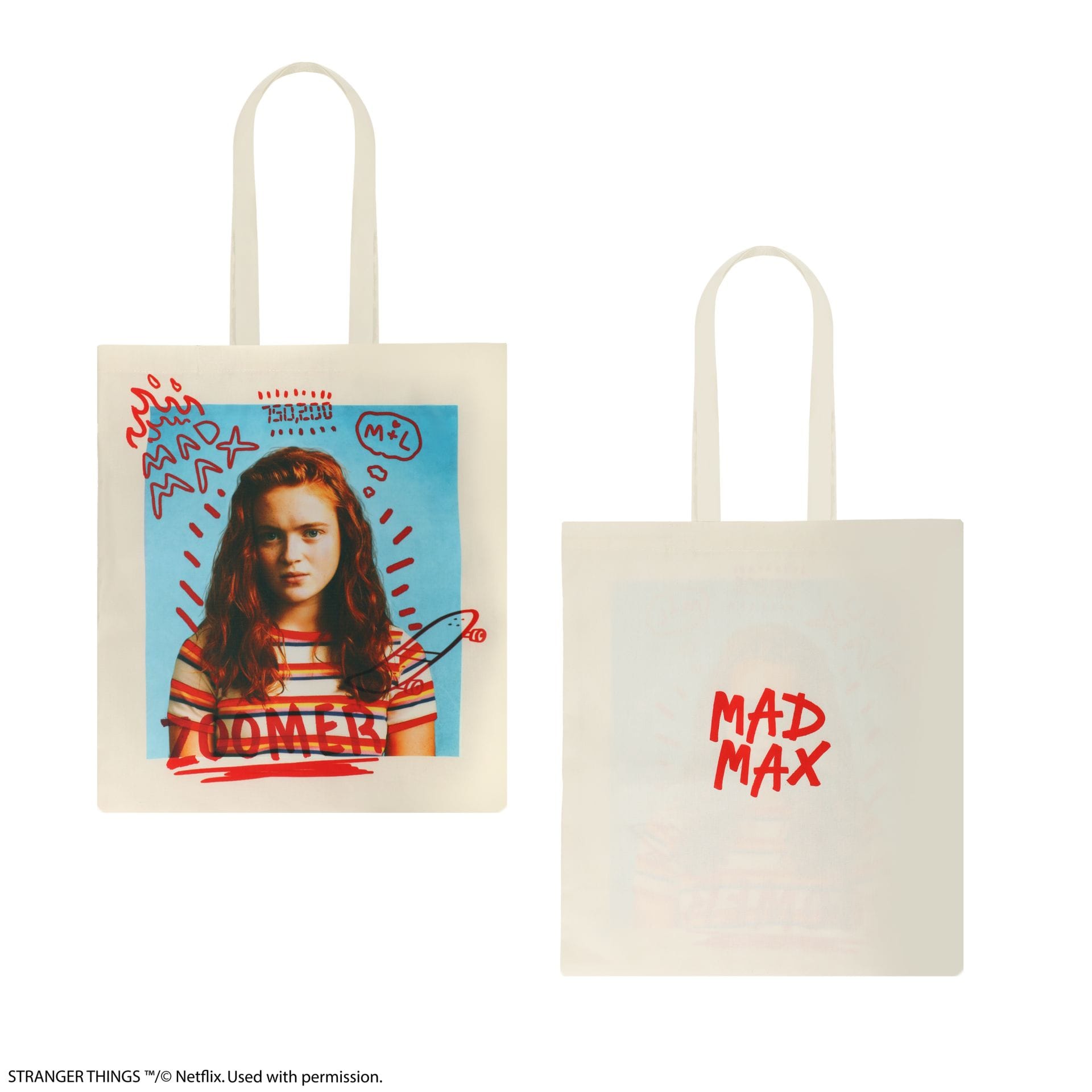 CINEREPLICAS: STRANGER THINGS - TOTE BAG - MAX MAYFIELD torbica 4895205617872