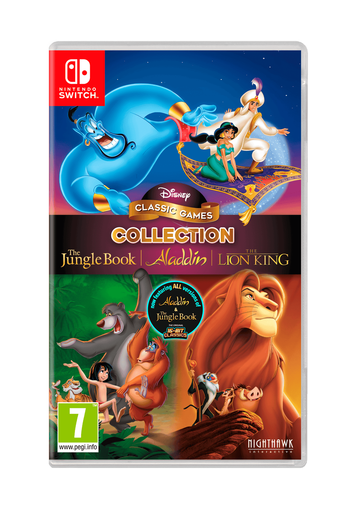 Disney Classic Games Collection: The Jungle Book, Aladdin, & The Lion King (Nintendo Switch) 5056635601971