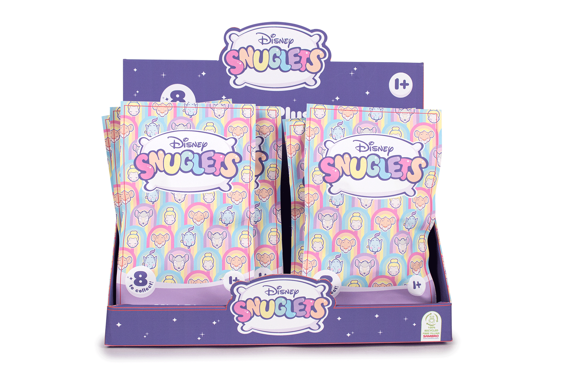 DISNEY - SNUGLETS PLIŠ 8410779623515