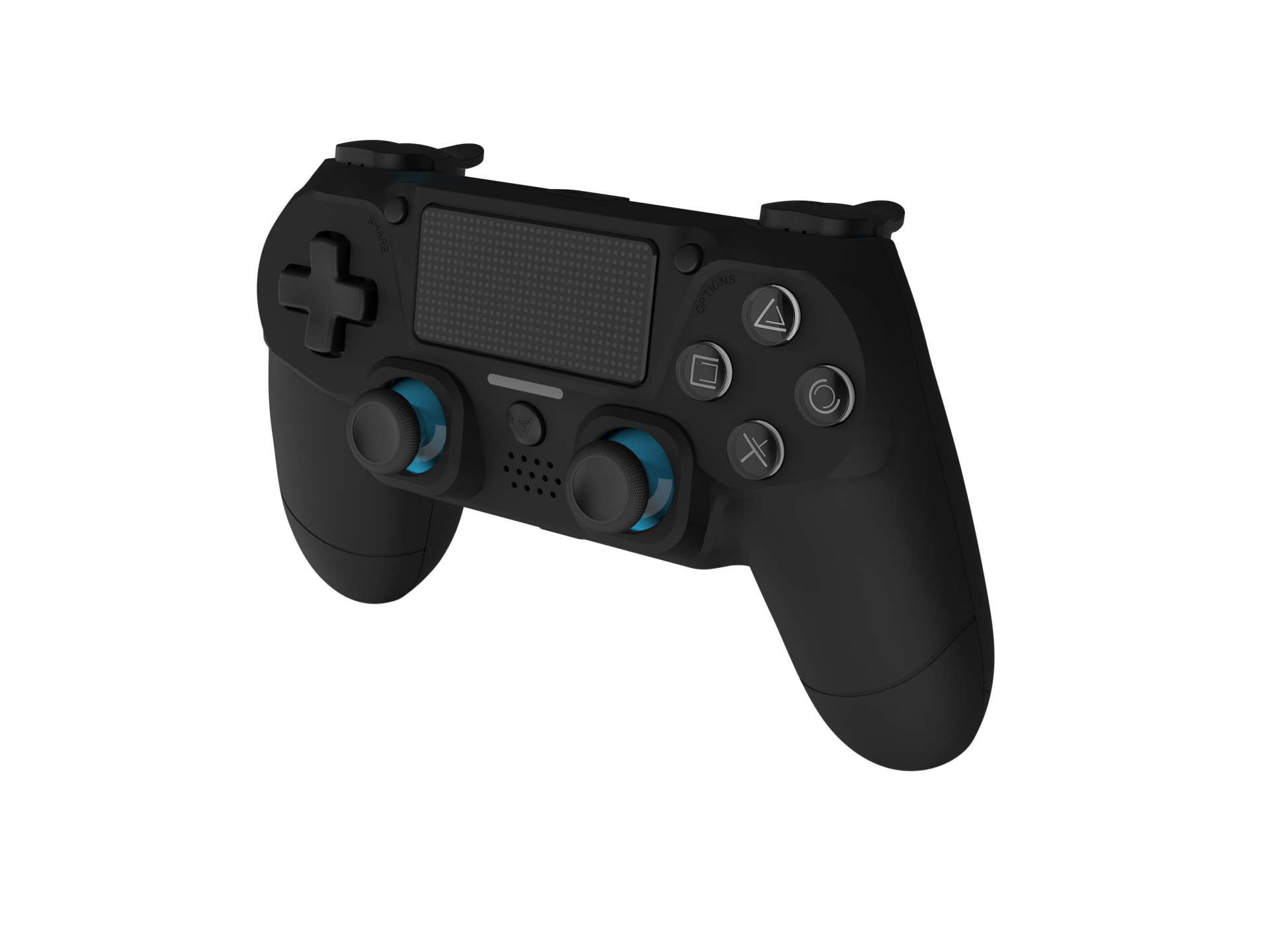 DRAGONSHOCK MIZAR BREZŽIČNI KONTROLER V2 ZA PS4, PC, MOBILE- ČRNE BARVE 5425025595235