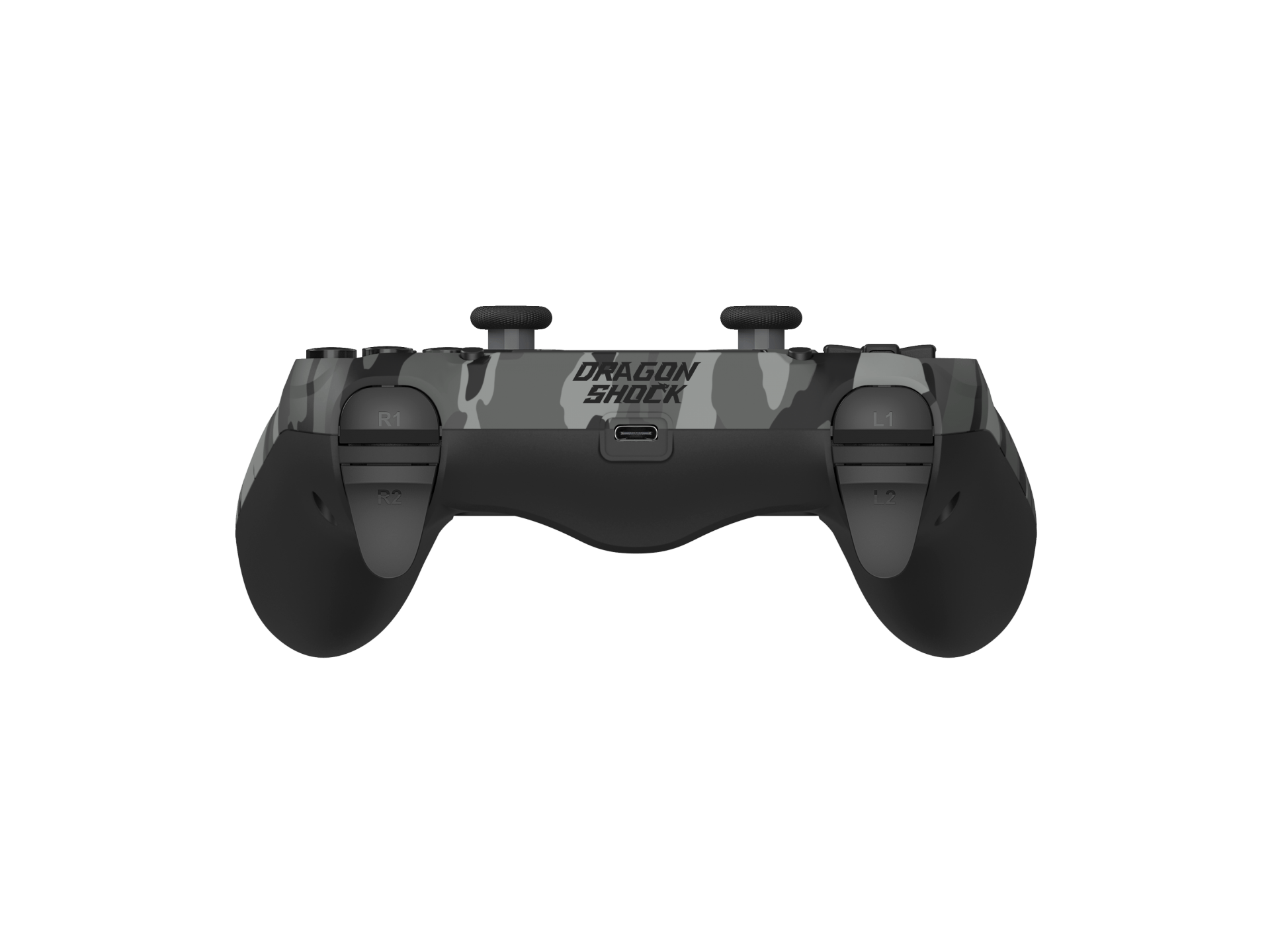DRAGONSHOCK MIZAR BREZŽIČNI KONTROLER V2 ZA PS4, PC, MOBILE- SIVE CAMO BARVE 5425025595242