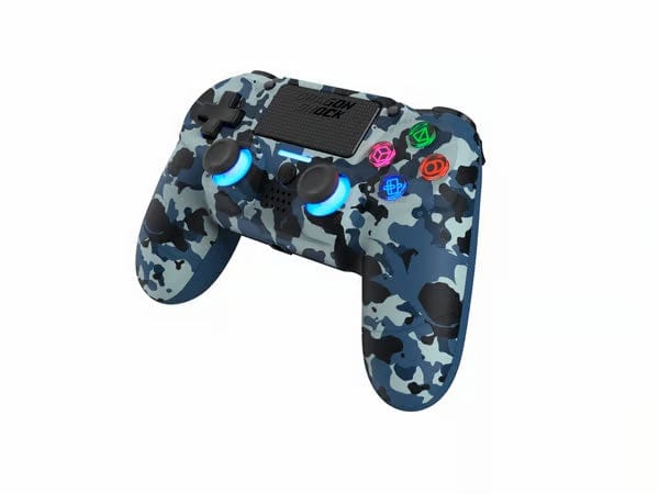 DRAGONSHOCK MIZAR BREZŽIČNI KONTROLER ZA PS4, PC, MOBILE - MODRE CAMO BARVE + PS4 TOMB RAIDER 5425025595358