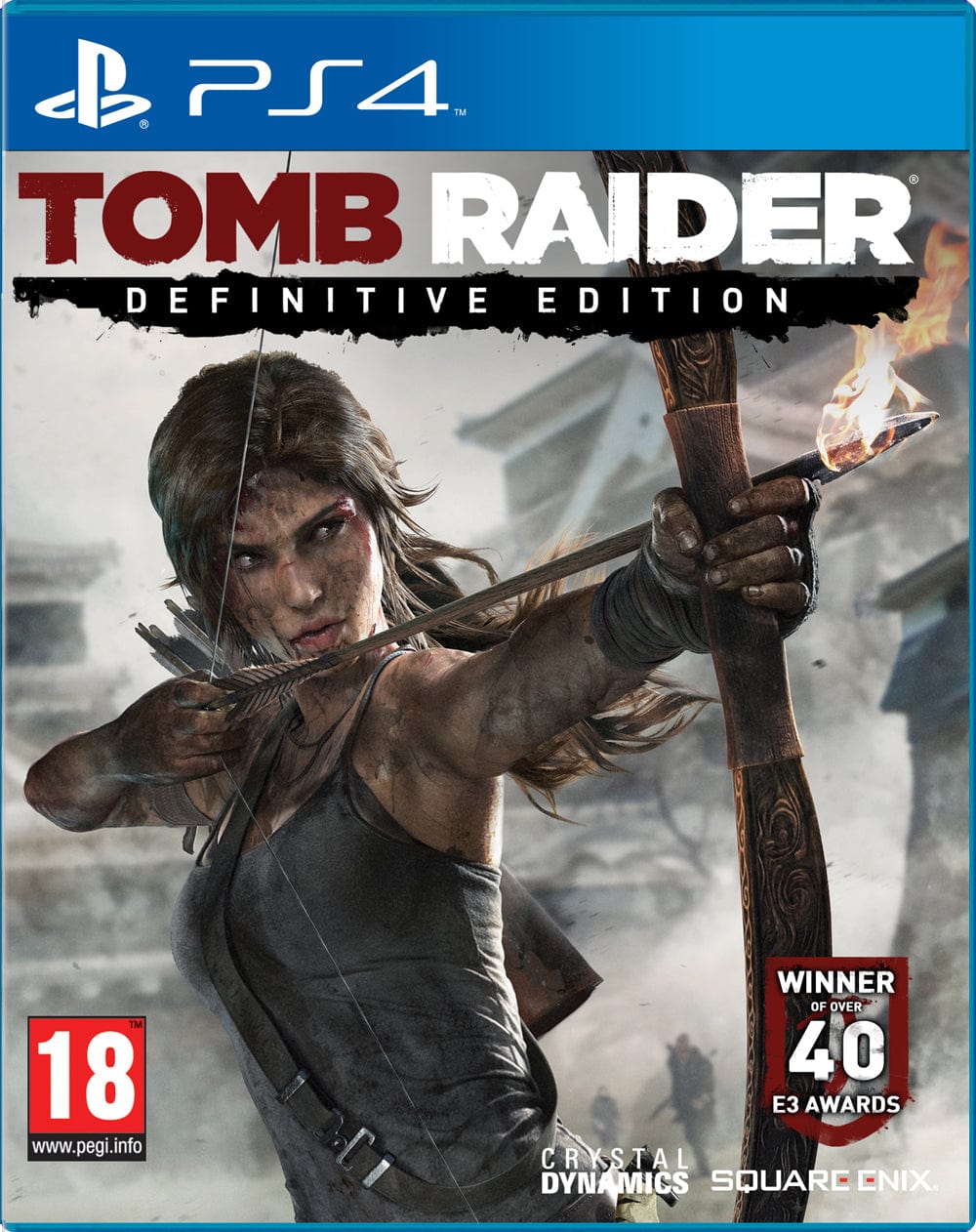 DRAGONSHOCK MIZAR BREZŽIČNI KONTROLER ZA PS4, PC, MOBILE - MODRE CAMO BARVE + PS4 TOMB RAIDER 5425025595358