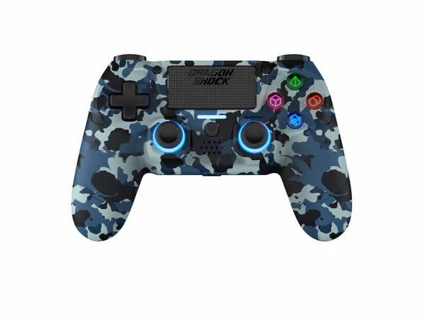DRAGONSHOCK MIZAR BREZŽIČNI KONTROLER ZA PS4, PC, MOBILE - MODRE CAMO BARVE + PS4 TOMB RAIDER 5425025595358