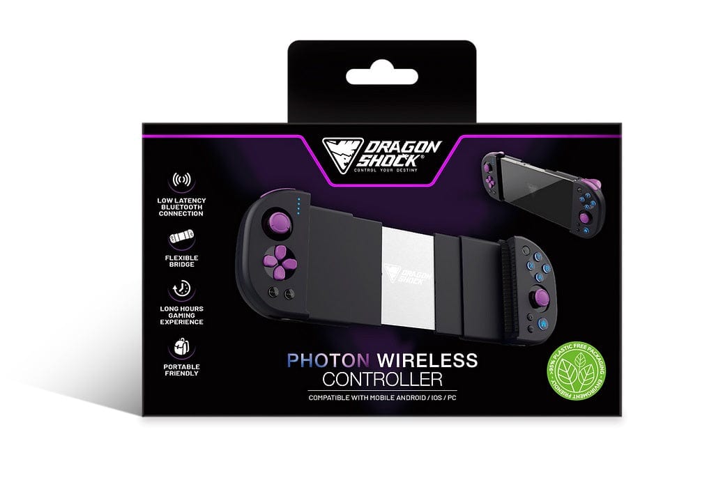 DRAGONSHOCK PHOTON MOBILE BREZŽIČNI KONTROLER ČRNE BARVE 5425025593125