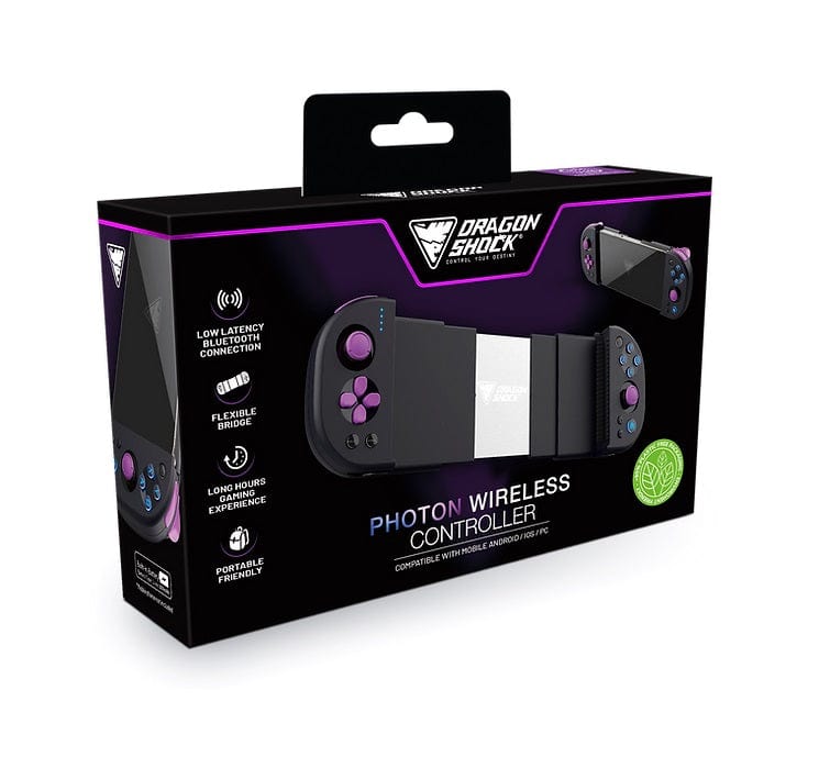 DRAGONSHOCK PHOTON MOBILE BREZŽIČNI KONTROLER ČRNE BARVE 5425025593125