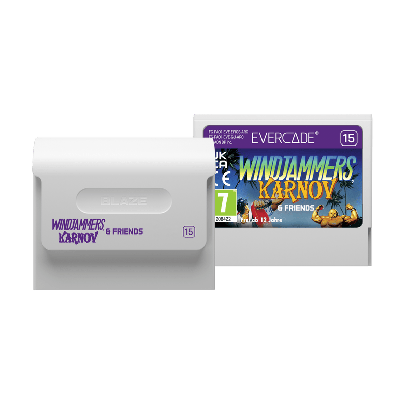 EVERCADE WINDJAMMERS, KARNOV & FRIENDS (Evercade) 5060990241024