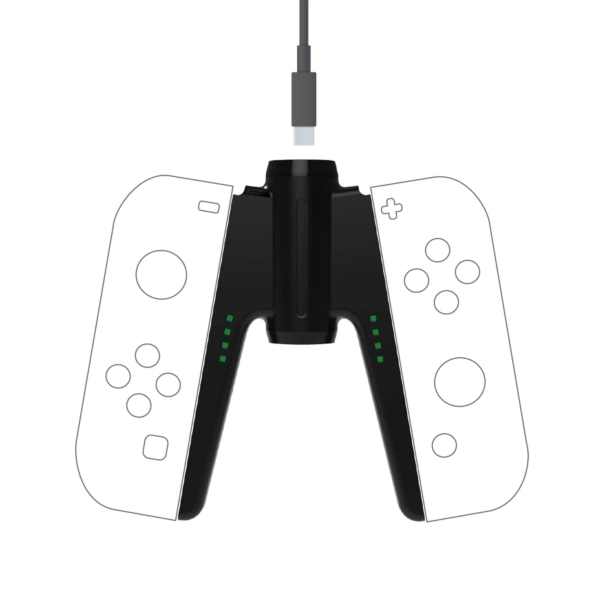 F&G JOY-CONS DVOJNI POLNILEC S KABLOM 2,5m 3760178620017