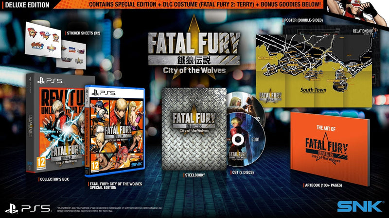 Fatal Fury: City Of The Wolves - Deluxe Edition (Playstation 5) 4964808152957