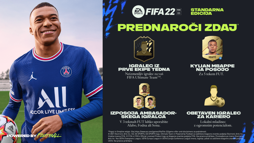 FIFA 22 (Xbox Series X) - ODPRTA EMBALAŽA 3200000001480