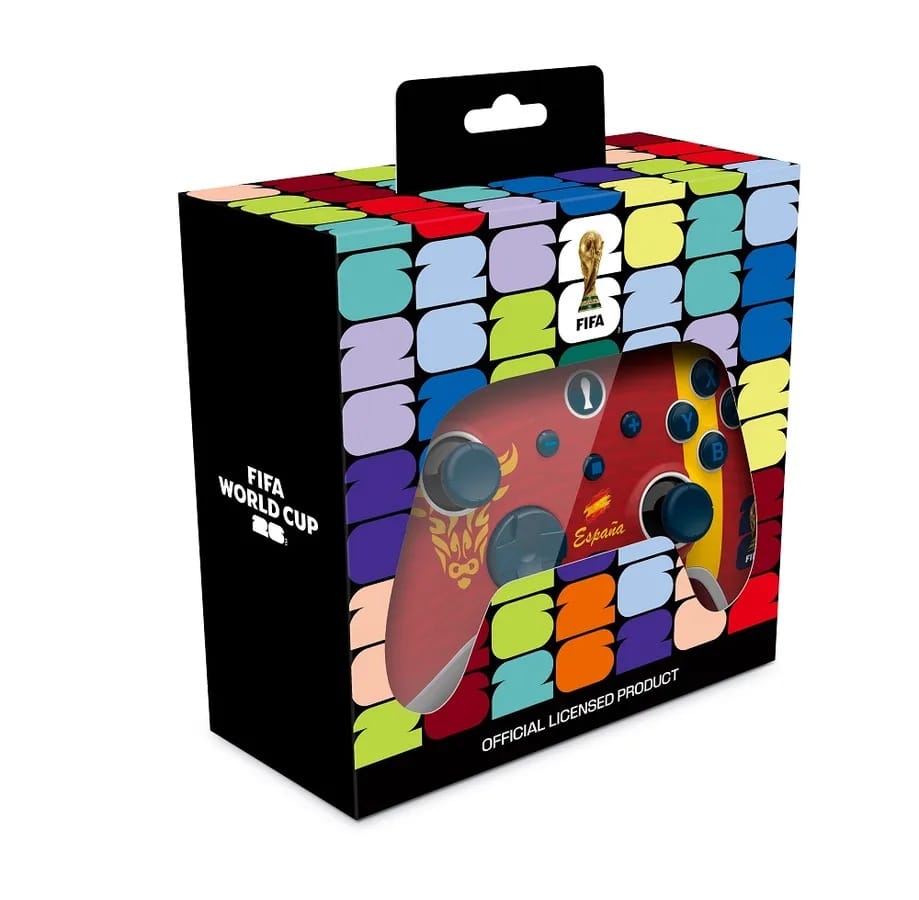 FIFA WORLDCUP 26 - AURORA+ BREZŽIČNI KONTROLER SWITCH 1 & 2/PC/MOBILE - SPAIN 5061111810099