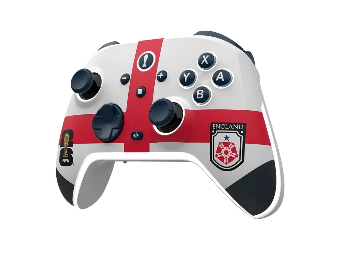 FIFA WORLDCUP 26 - AURORA+ BREZŽIČNI KONTROLER ZA SWITCH 1 & 2/PC/MOBILE - ENGLAND 5061111810167