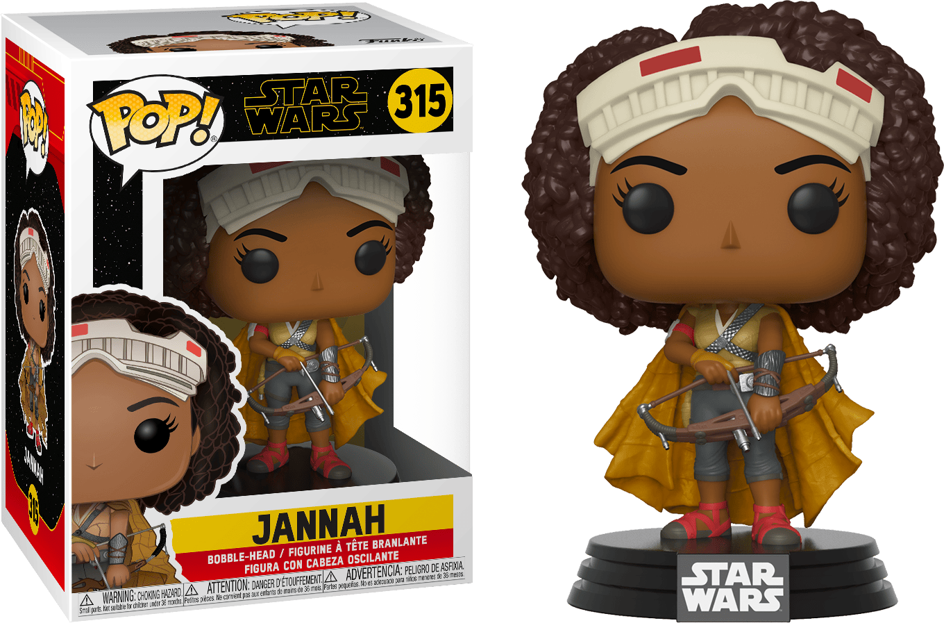 Figura FUNKO POP STAR WARS EP 9: STAR WARS - JANNAH 889698398848
