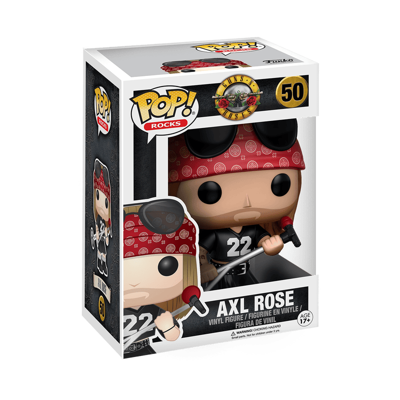 Figura FUNKO POP! VINYL: ROCKS: GN'R: AXL ROSE 889698106887