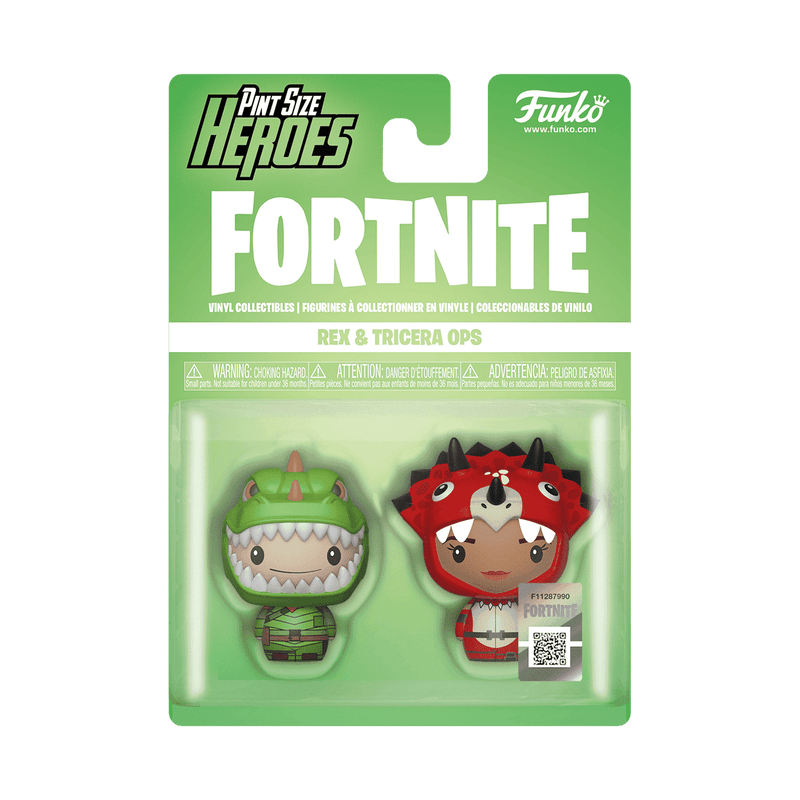 Figura FUNKO PSH: FORTNITE REX & TRICERA OPS 889698380294