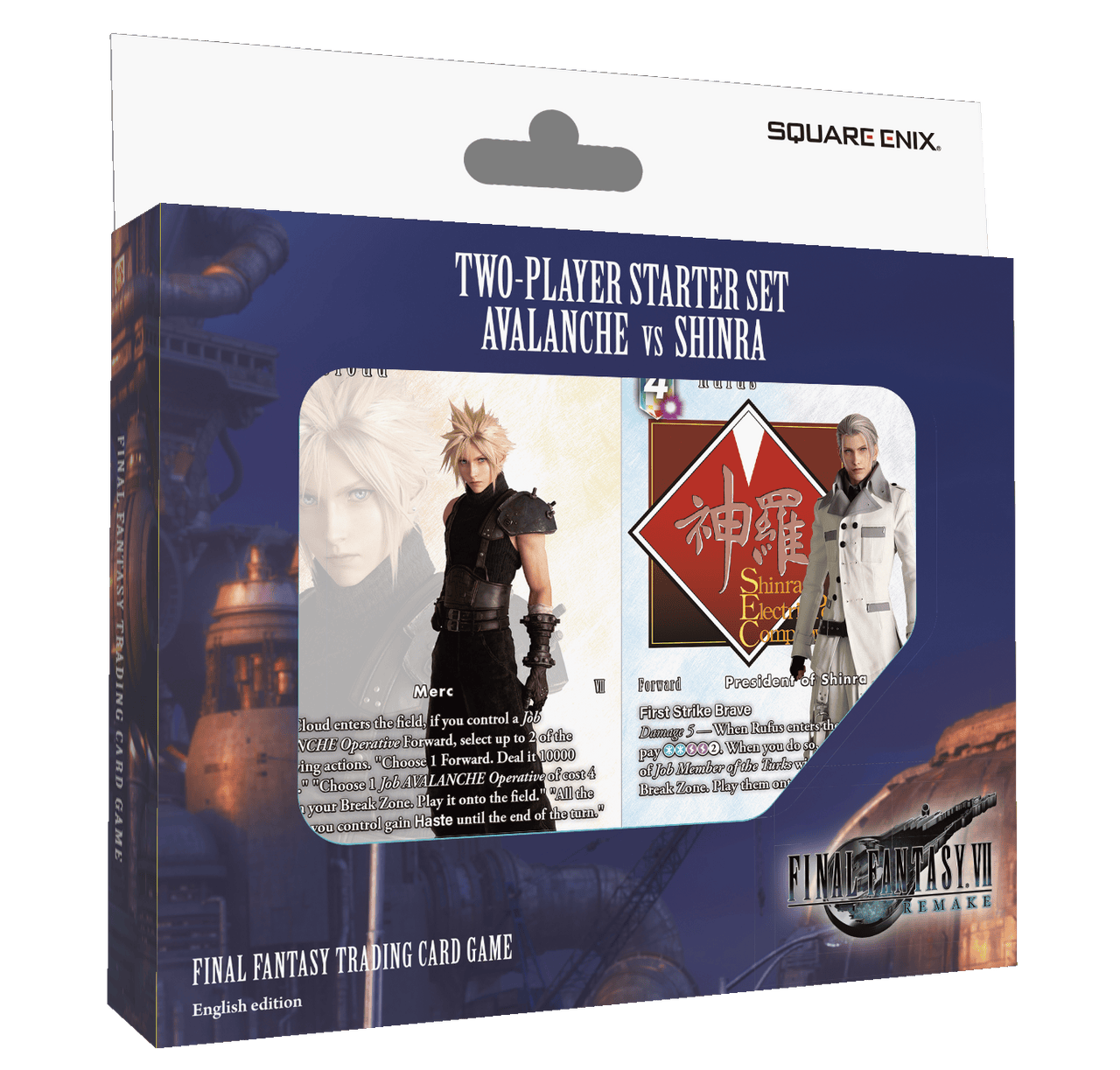 FINAL FANTASY TCG: FFVII Remake Avalanche Vs Shinra - Two-player Starter Set 4988601355803