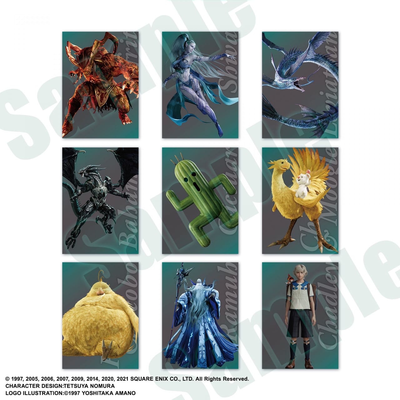 FINAL FANTASY VII ANNIVERSARY ART MUSEUM DIGITAL CARD PLUS - DISPLAY - ENG komplet 4988601369008