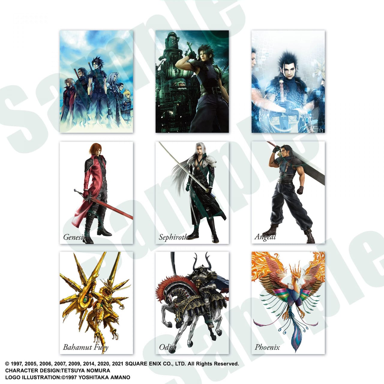 FINAL FANTASY VII ANNIVERSARY ART MUSEUM DIGITAL CARD PLUS - DISPLAY - ENG komplet 4988601369008