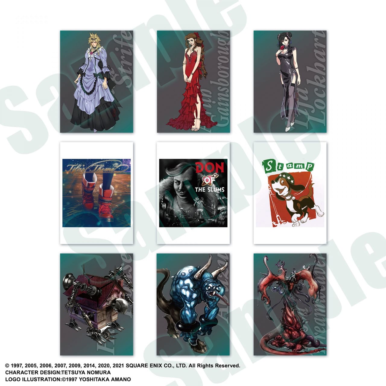 FINAL FANTASY VII ANNIVERSARY ART MUSEUM DIGITAL CARD PLUS - DISPLAY - ENG komplet 4988601369008