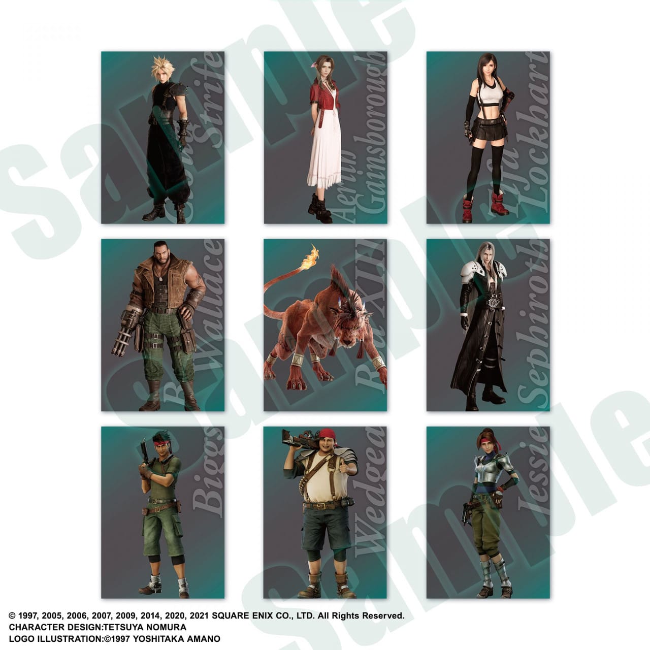 FINAL FANTASY VII ANNIVERSARY ART MUSEUM DIGITAL CARD PLUS - DISPLAY - ENG komplet 4988601369008
