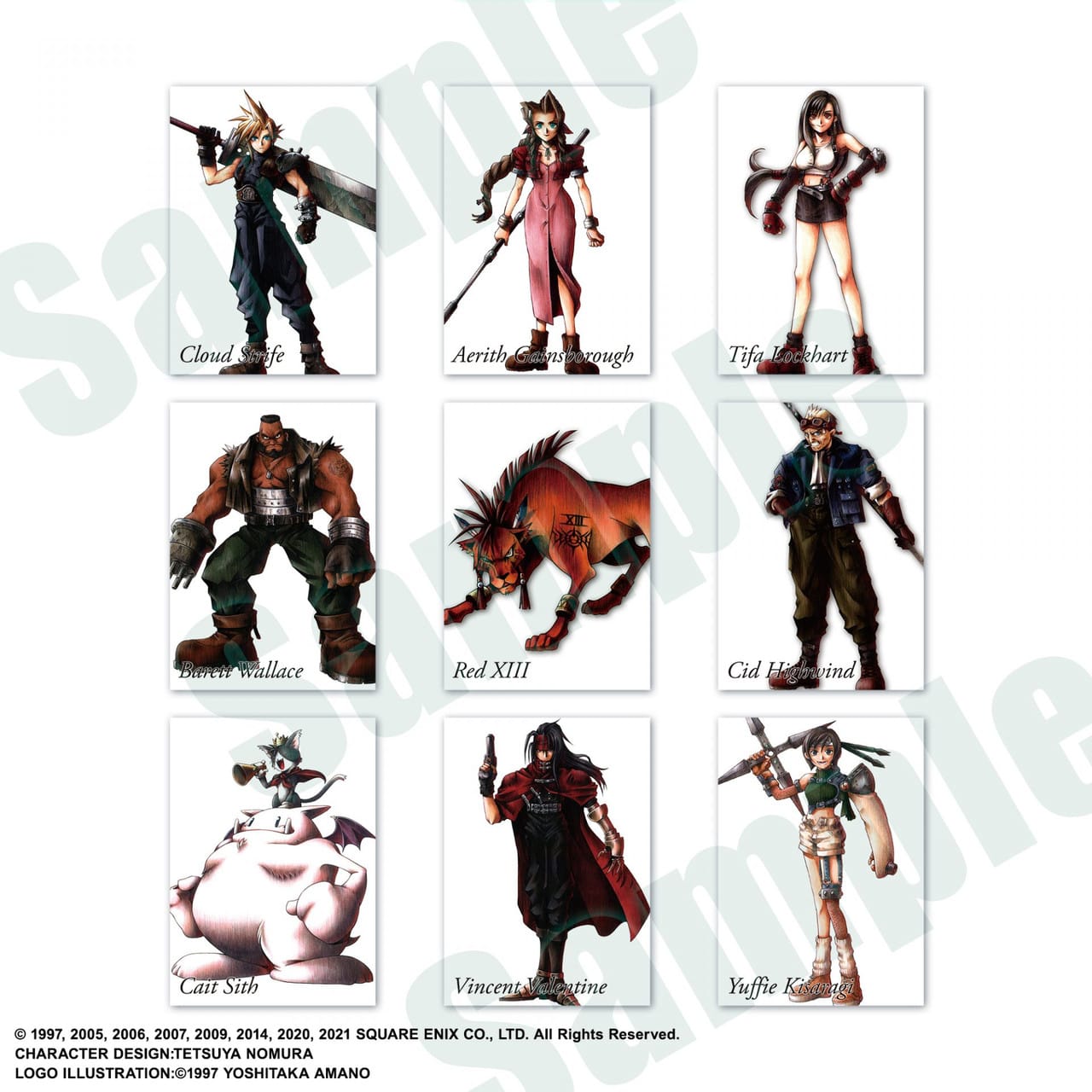 FINAL FANTASY VII ANNIVERSARY ART MUSEUM DIGITAL CARD PLUS - DISPLAY - ENG komplet 4988601369008