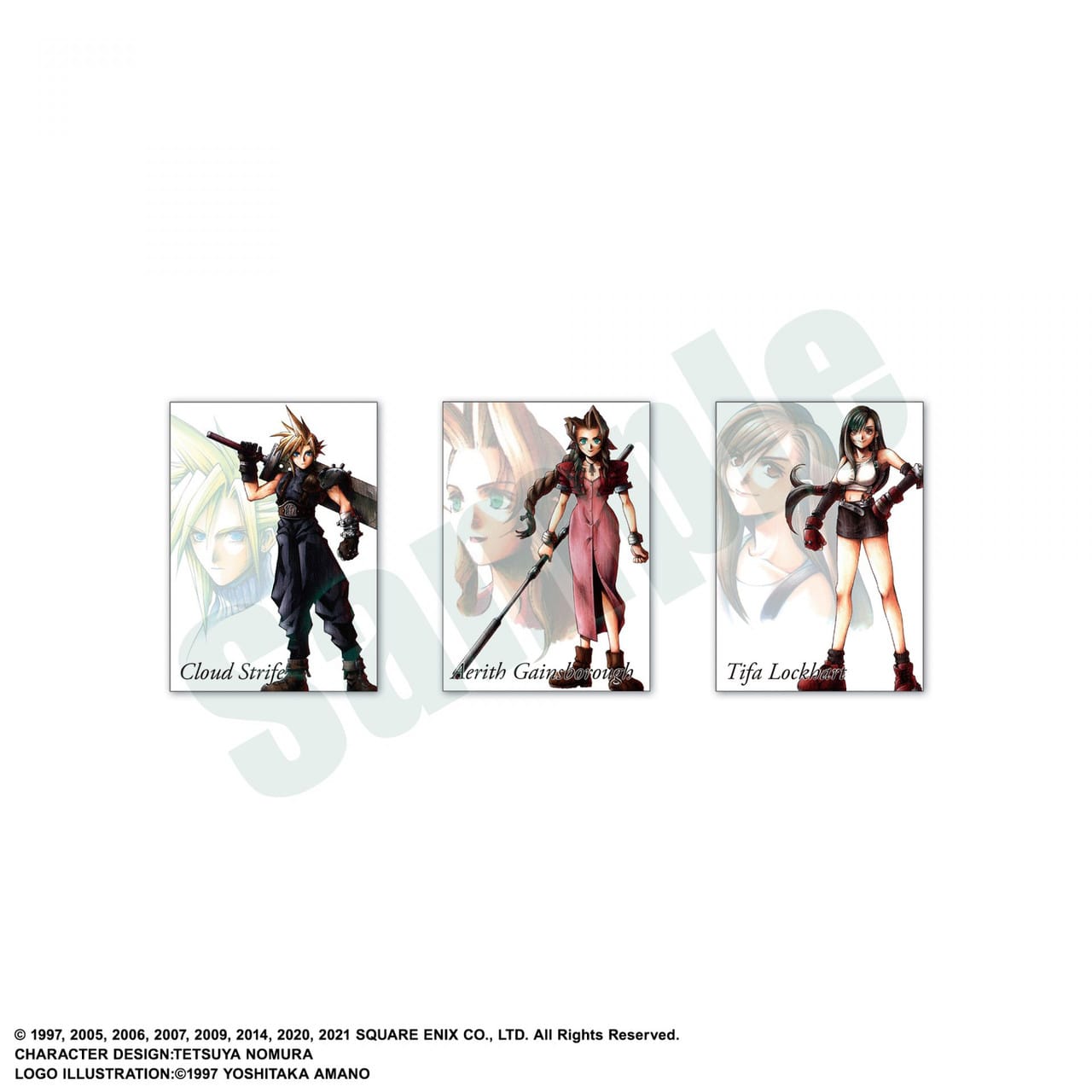 FINAL FANTASY VII ANNIVERSARY ART MUSEUM DIGITAL CARD PLUS - DISPLAY - ENG komplet 4988601369008