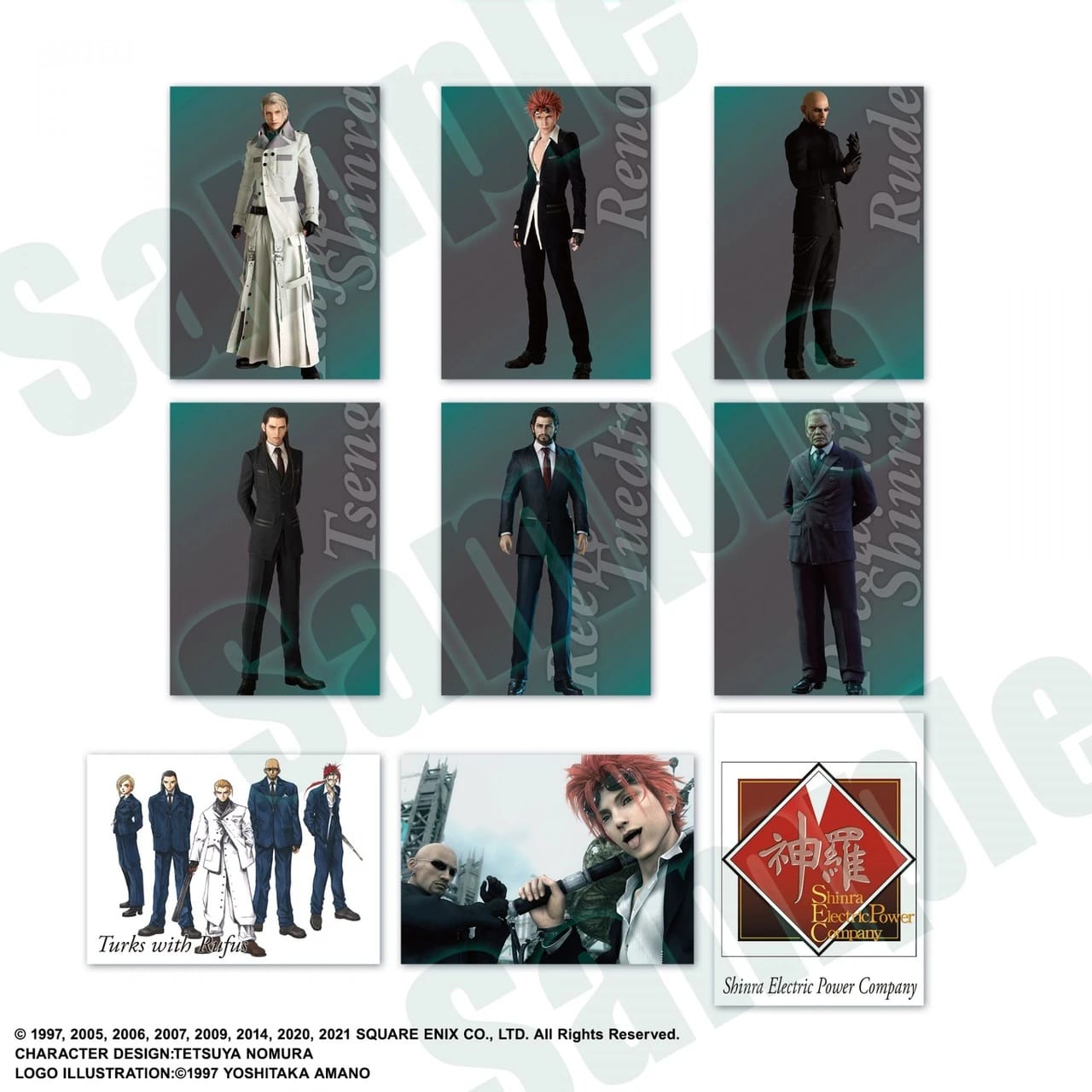 FINAL FANTASY VII ANNIVERSARY ART MUSEUM DIGITAL CARD PLUS - DISPLAY - ENG komplet 4988601369008
