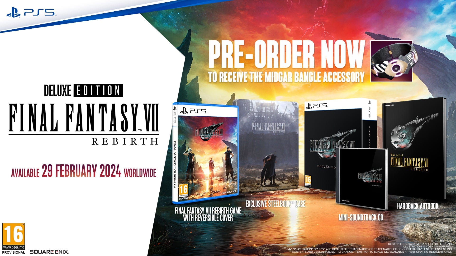 Final Fantasy Vii Rebirth - Deluxe Edition (Playstation 5) 5021290098541