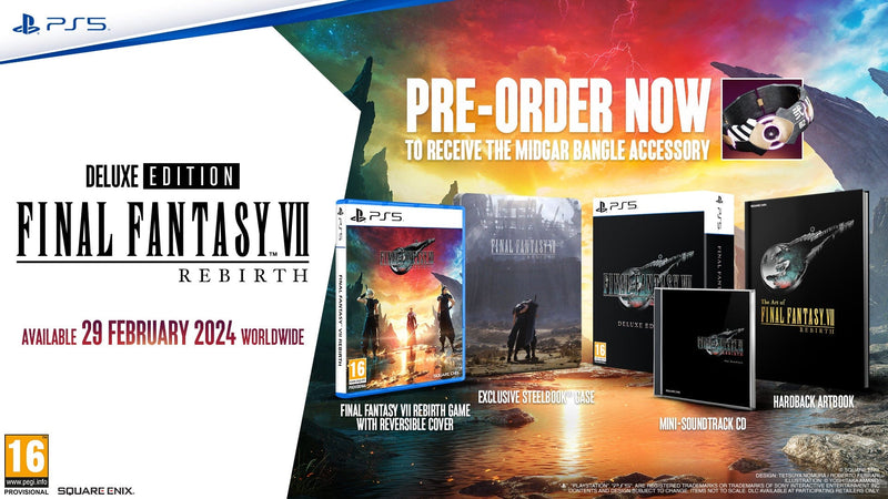 Final Fantasy Vii Rebirth - Deluxe Edition (Playstation 5) 5021290098541