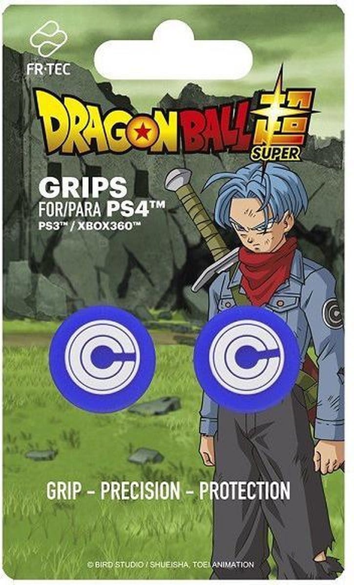 FR-TEC DRAGON BALL SUPER THUMB GRIPS - CAPSULE CORP 8436563090936