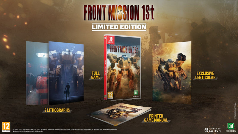 Front Mission 1st: Remake - Limited Edition (Playstation 5) 3701529504600