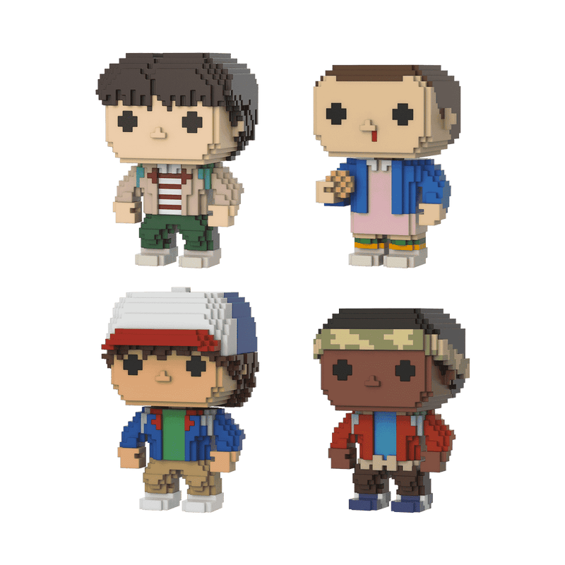 FUNKO 8 BIT POP: STRANGER THINGS 4PK 889698637299