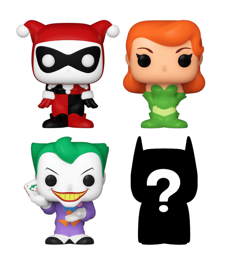 FUNKO BITTY POP: DC - HARLEY QUINN 4PK 889698713139