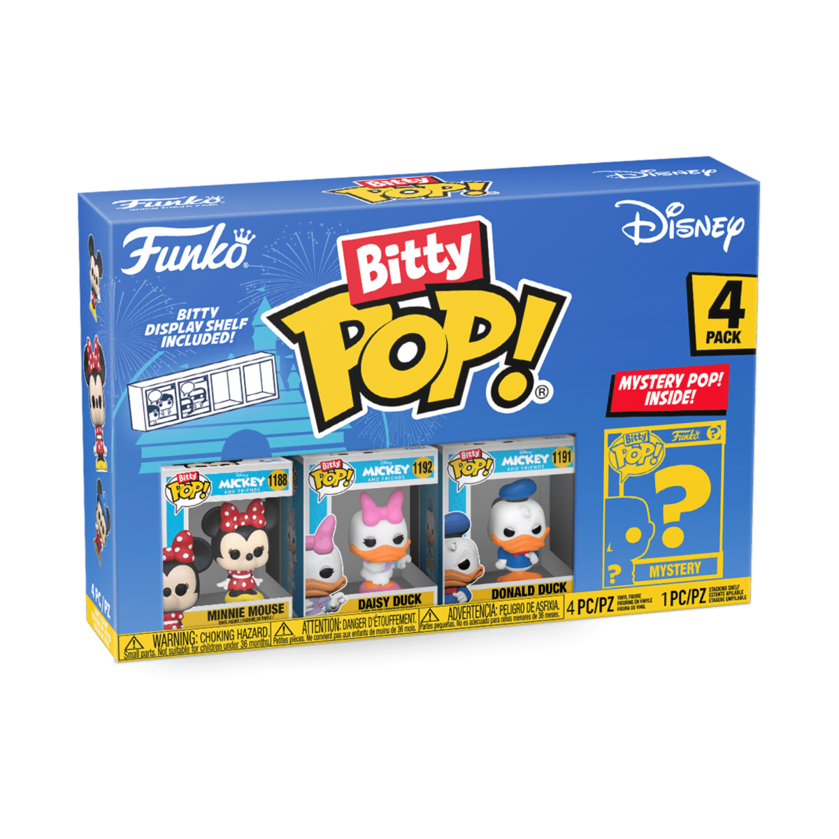 FUNKO BITTY POP: DISNEY - MINNIE 4PK 889698713207