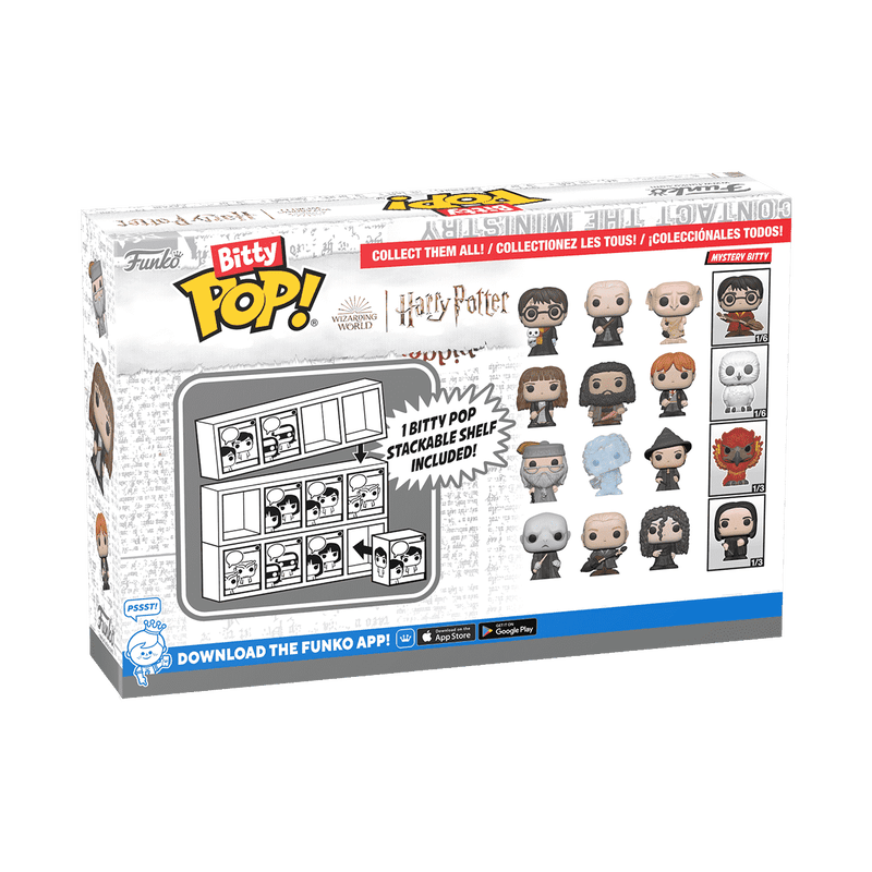 FUNKO BITTY POP: HARRY POTTER - HARRY POTTER 4PK 889698713153