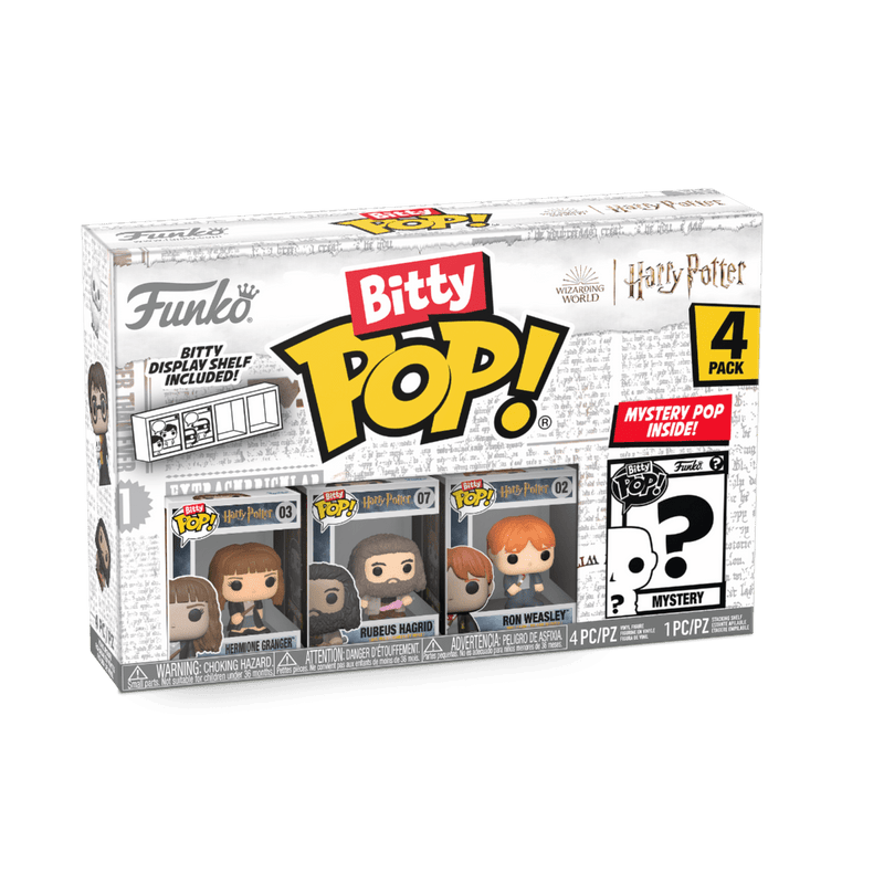 FUNKO BITTY POP: HARRY POTTER - HERMIONE 4PK 889698713160