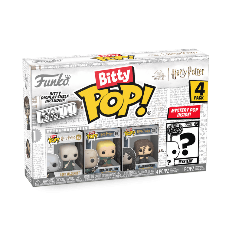 FUNKO BITTY POP: HARRY POTTER - VOLDEMORT 4PK 889698713184