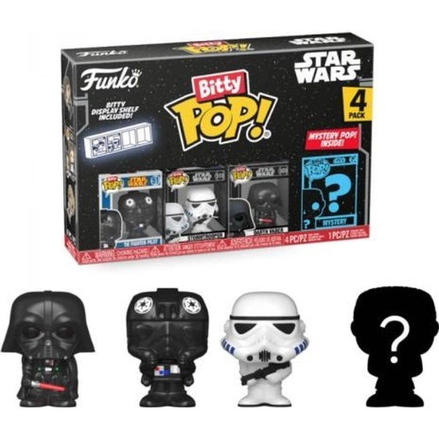 FUNKO BITTY POP: STAR WARS - DARTH VADER 4PK 889698715140