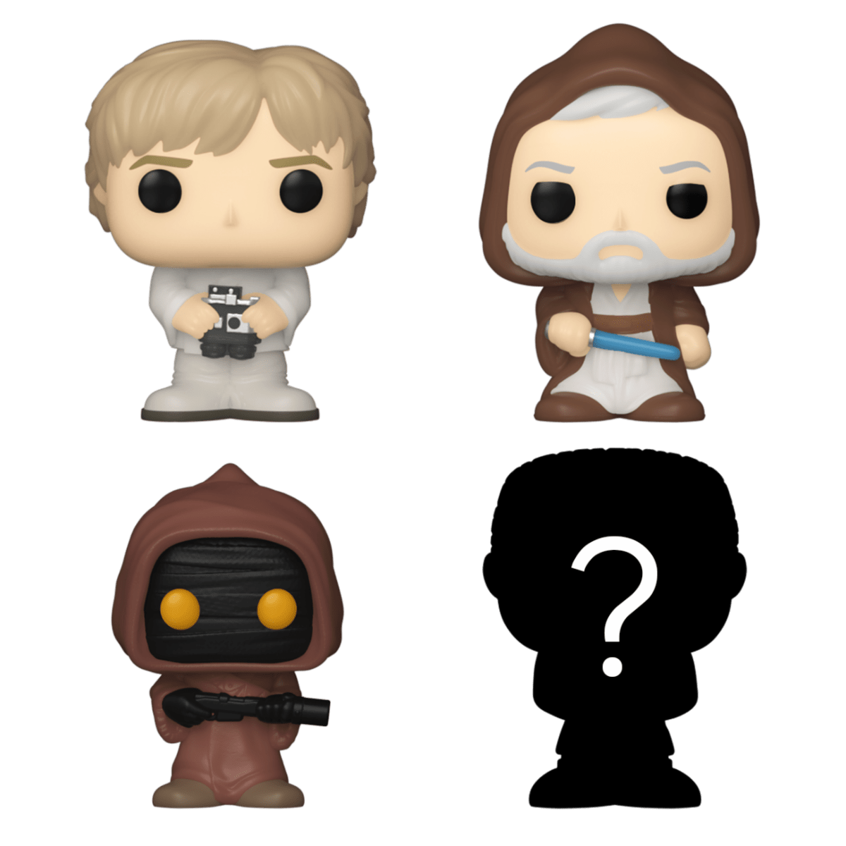 FUNKO BITTY POP: STAR WARS - LUKE 4PK 889698715119