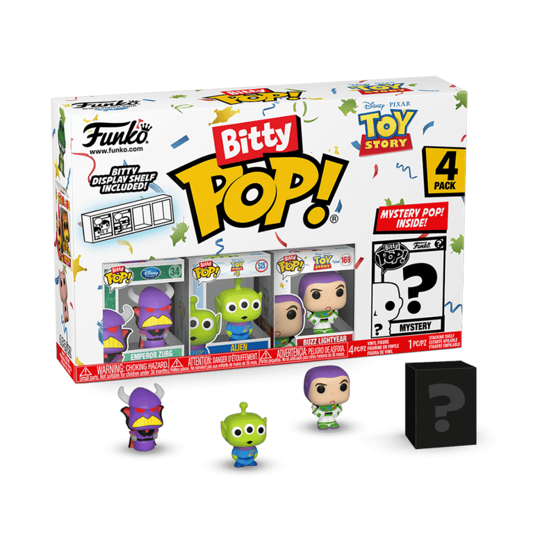 FUNKO BITTY POP: TOY STORY 4PK - ZURG 889698730433