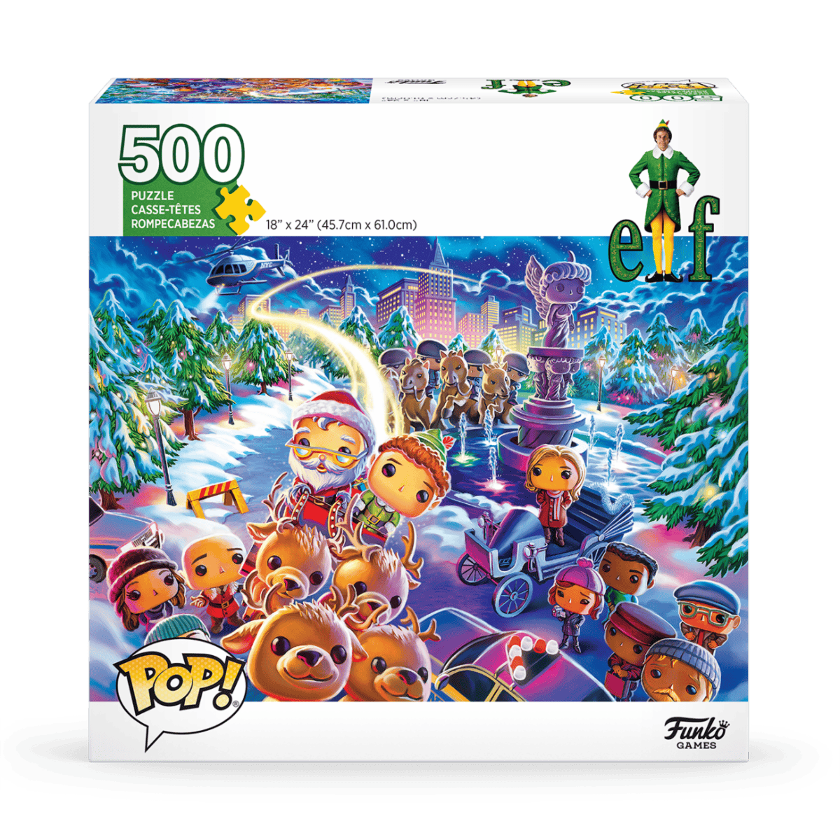 FUNKO GAMES POP! PUZZLES - ELF - 500 PIECES 889698673839